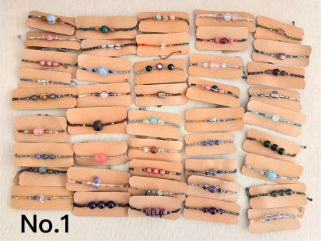 No.1 Macrame Crystal Bracelet